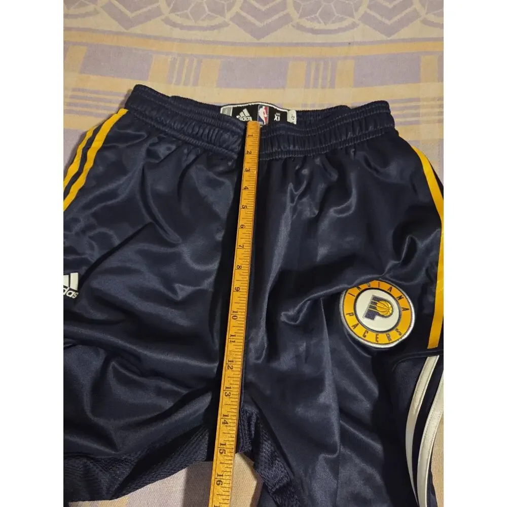 Vintage Adidas Pants Mens XXL Blue Tearaway Snap Breakaway Pacers 2XL Team Issue